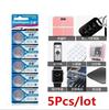 5 Pcs 3V LITHIUM Coin Cell Button Batteries Remote Control Car Key Box