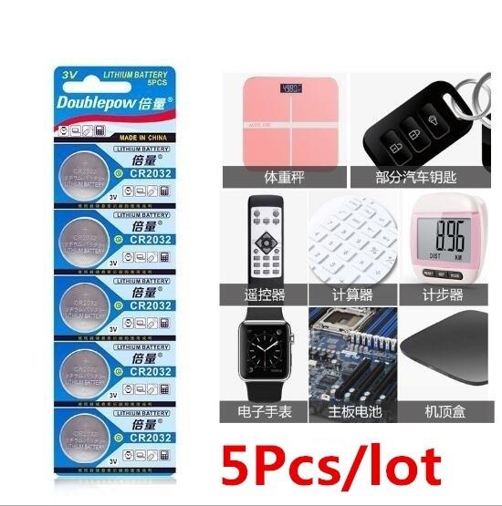 5 Pcs 3V LITHIUM Coin Cell Button Batteries Remote Control Car Key Box