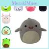 Плюшевая игрушка Squishmallows Кот-Акула Кролик С наполнителем из ПП хлопка Для детей и коллекционеров
