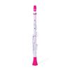 NUVO Пластиковый духовой инструмент Кларнет C Key Clarineo Clarineo N120CLPK эксклюзивный 2.0 Белый/Розовый [С полужестким футляром] []