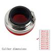 Sponge Material Sponge Filter Straight Port Air Cleaner Air Intake Intake Pipe  Bike Upgrade