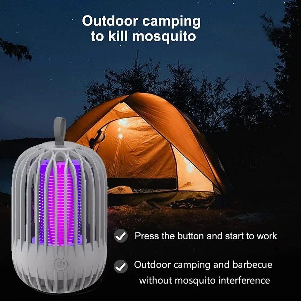 Cordless Mosquito Trap Portable Bug Catcher Device Easy To Use Plug-in Mosquito Killer Outdoor