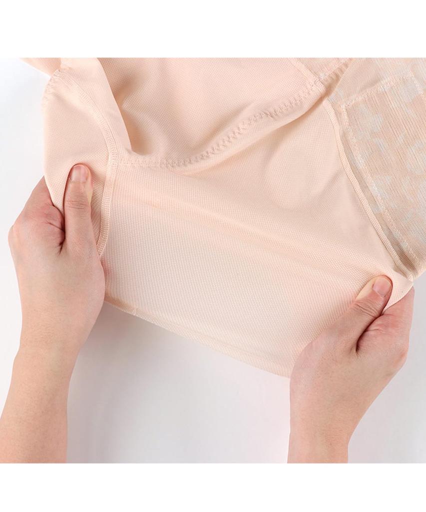 Шорты Wacoal Skin Lift для подтяжки нижней части тела можно носить GRC372 BE, Пояс, Влагостойкий, Провисание, Длина, Отдельно, 70/M