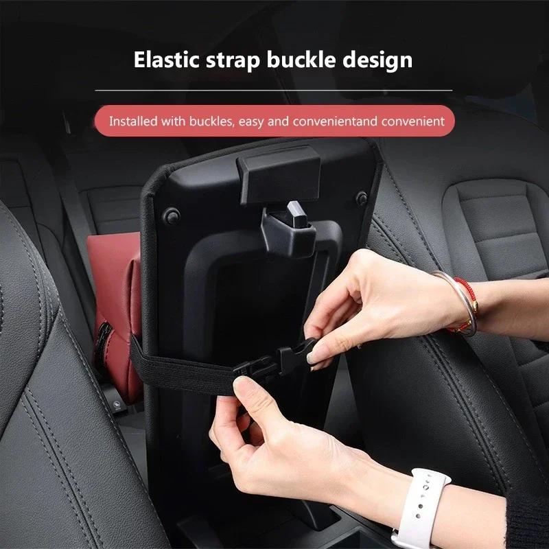 GLC GLB Car Tissue Box Sun Visor Seat Back Paper Towel Storage Bag For Mercedes Benz AMG GLE GLS GLC CLA GLA GLK GLB C197 W204