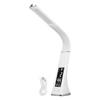 LED Desk Lamp Digital Display Gooseneck Touch Control Cordless Reading Light for Home
