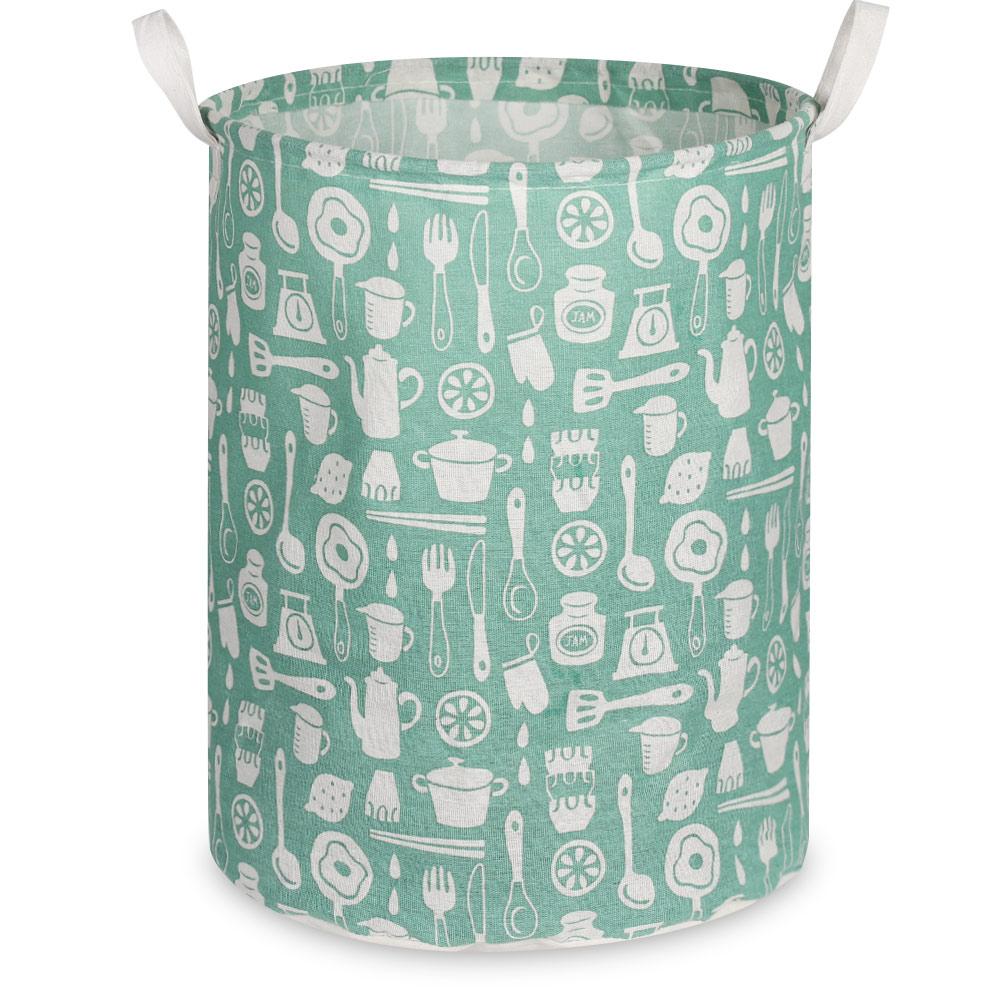 Modern Design Large Foldable Laundry Basket Storage Hamper Dirty Clothes Bag Bucket