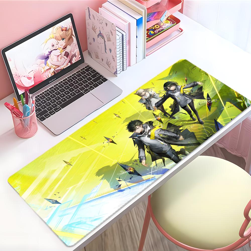 Cool Action Anime Wworld Trigger Mouse Pad Large Thick Desk Pad Stitched Edges Gaming Mouse Mat For Pc