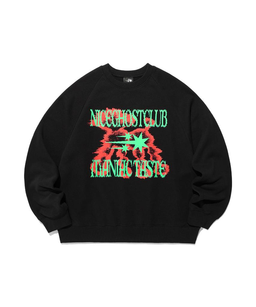 NICEGHOSTCLUB Maniac Taste Sweatshirts_Black(Ng2Efum442A)