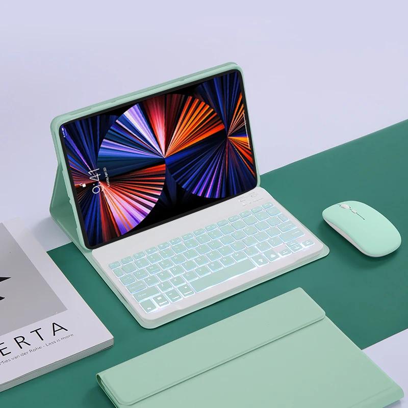 Чехол-клавиатура для Redmi Pad 2 11 дюймов Беспроводная магнитная клавиатура с подсветкой и защитным чехлом Для Redmi Pad 2 Funda