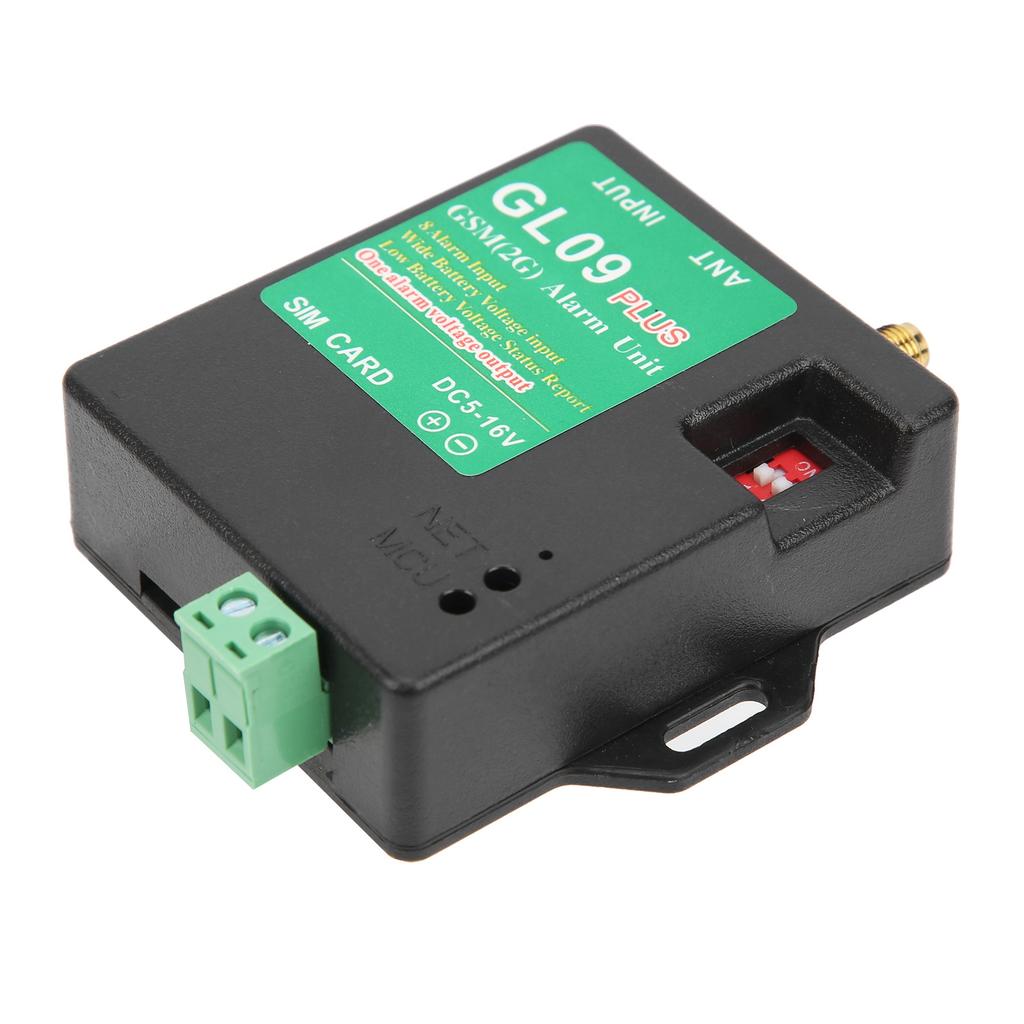 GL09PLUS 8?Channel GSM Alarm 850/900/1800/1900MHz SMS Call Alert for Home Security Warehouses