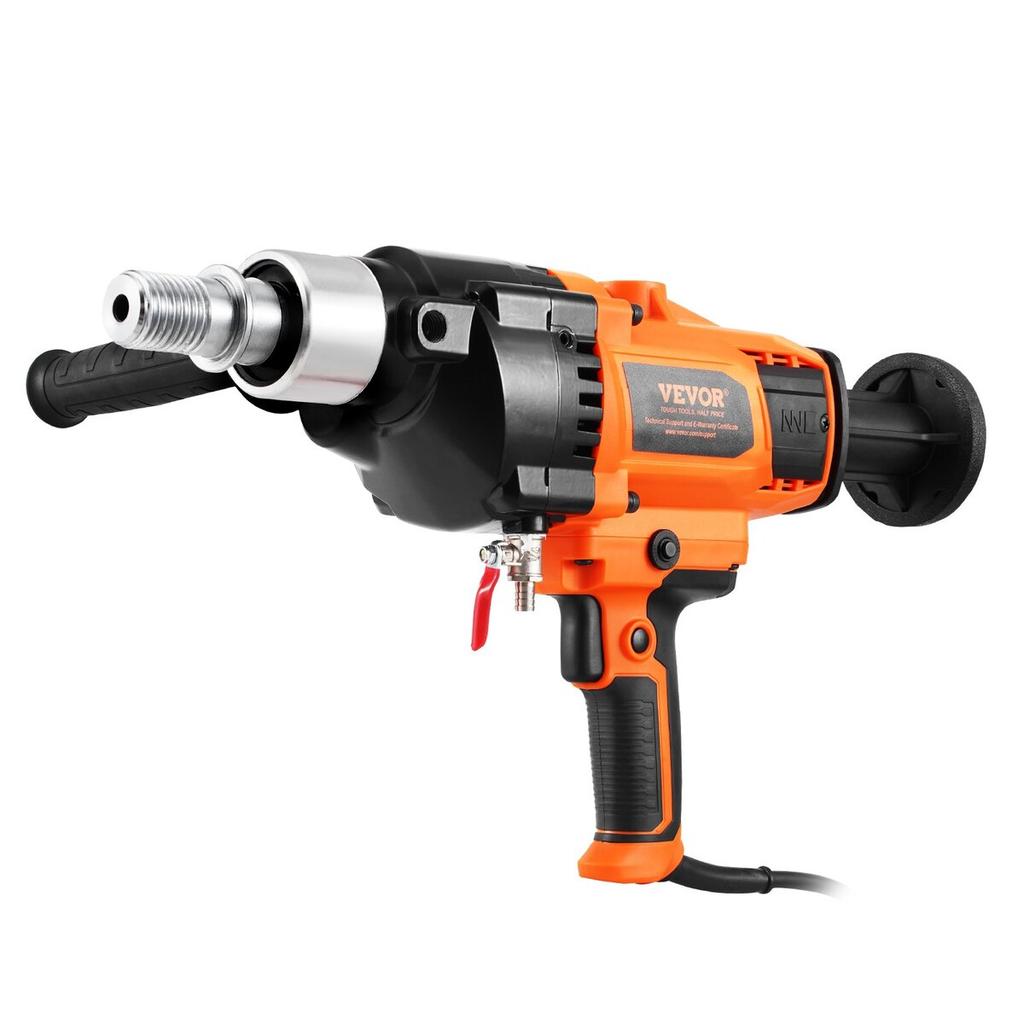 Core Drill Machine 0.8-7.1in Dia 2600W Handheld Core Drill Rig for Mixing
