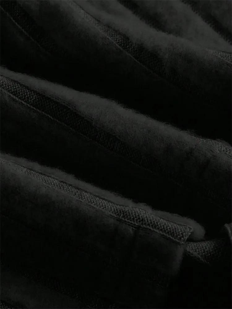 Укороченный топ с длинным рукавом Phumee с вырезом «сердечко», рукавами-клеш и рубчатой вязкой A1933