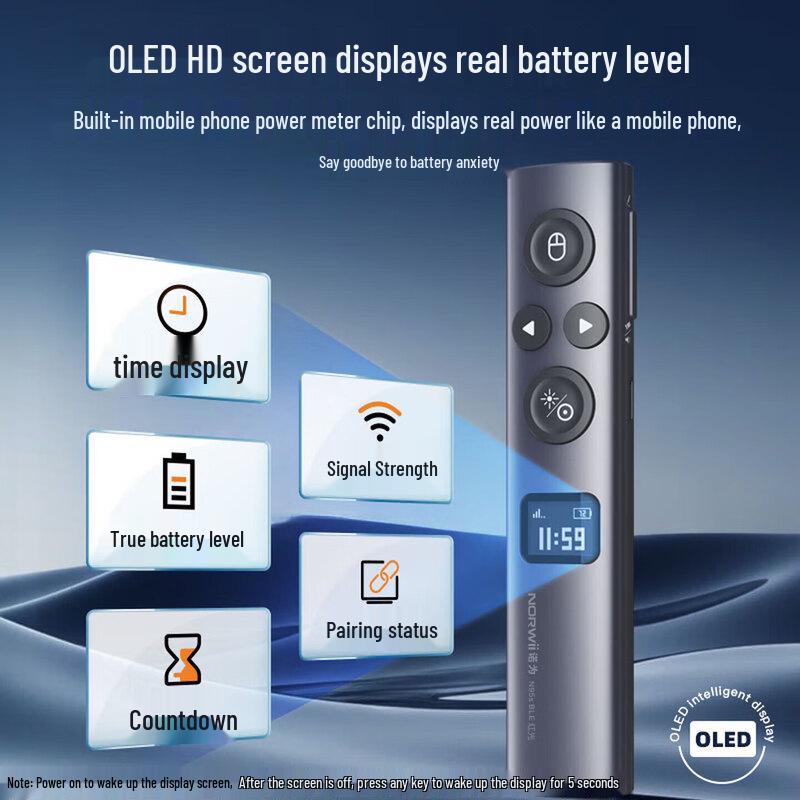 NORWII N95s BLE Bluetooth Пульт для презентаций