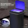Smart Induction Trash Can Cover Lid Electric Garbage Cans Special Lid Automatic Garbage Can Cover 12-16 Liter Smart Dustbin Lids