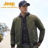 Jeep Мужская рабочая куртка с воротником-стойкой и утеплителем J142095050