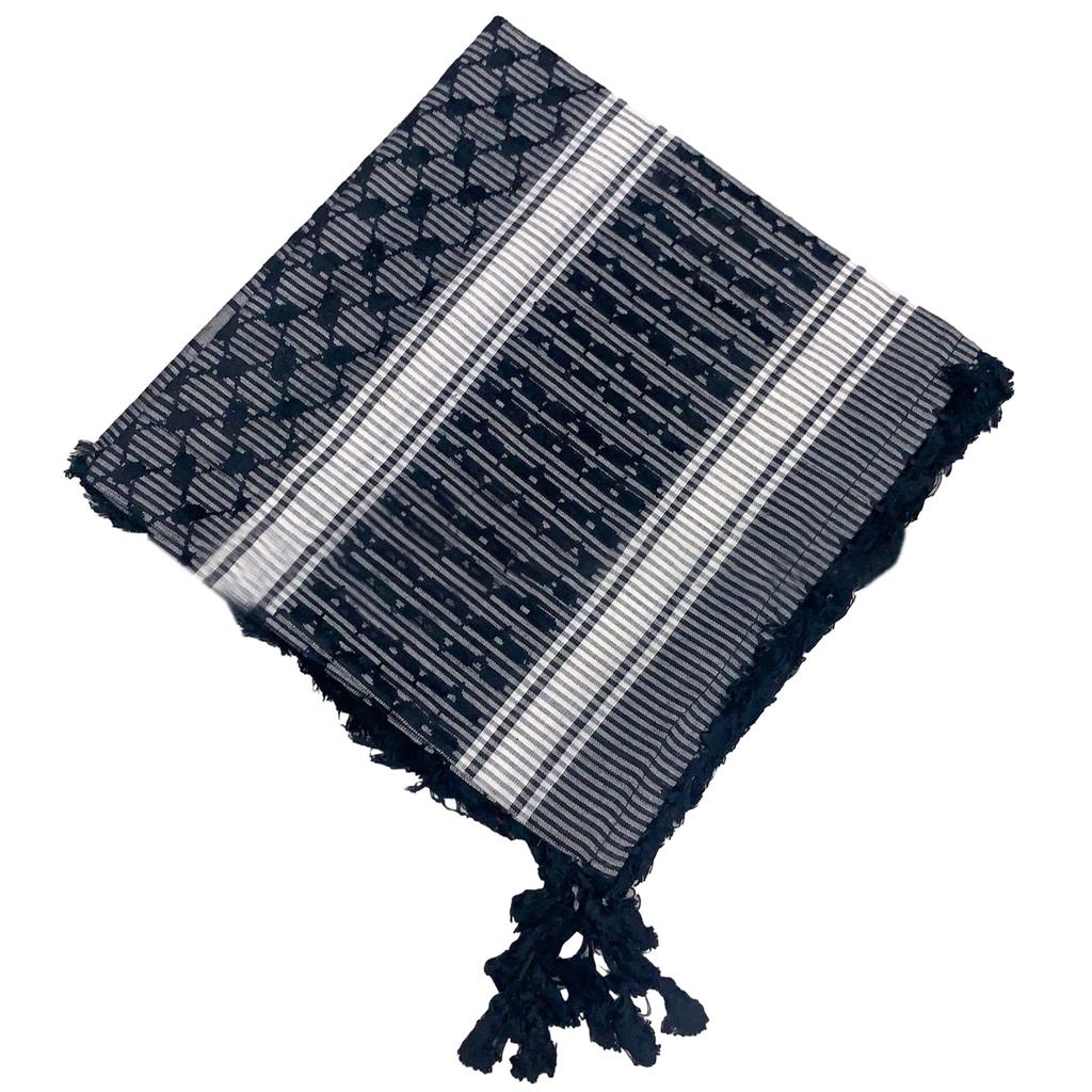 Stylish Shemagh Scarf Soft Jacquard Arab Shawl for Men Women Muslims Lightweight Arabian Dubai Headwrap Desert Neckscarf