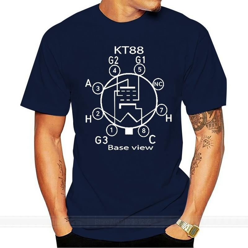 KT 88 HEAVY WEIGHT S 5XL мужская брендовая футболка мужская летняя хлопковая футболка KT88 Печать с изображением радиолампы Тяжелые футболки