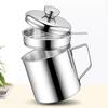 Контейнер пищевого масла и жира нержавеющей стали 1.3Л с фильтром для жира сетки фильтра
