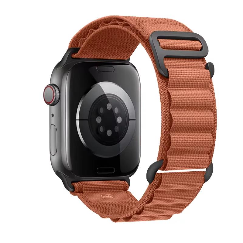 Ремешки для Apple Watch серия 11 10 9 7 8 se 46мм 40мм 44мм 45мм 49мм 42мм 41мм Альпийская петля Браслет iwatch Ultra2 3