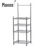 Настенная полка для хранения в ванной комнате Mavors из нержавеющей стали