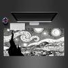 Swirl Night Sky Mouse Pad Xxl Computer Accessories Office Game Table Mats AntiSlip Gaming Keyboard Mousepad Desk Pads 50x100