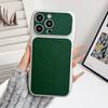 For Magsafe Original PU Leather Texture Phone Case For iPhone 17 16 15 14 13 Pro Max Curve Contour Bumper Magnetic Fashion Cover