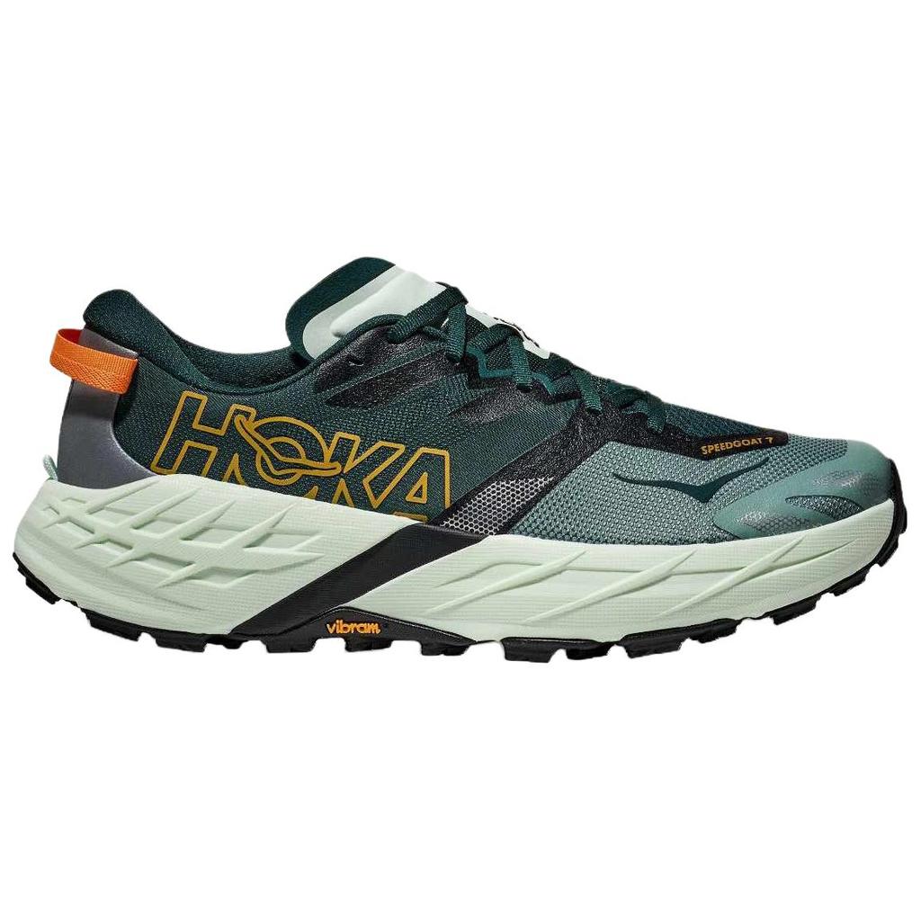 HOKA One One SPEEDGOAT 7 Кроссовки для трейлраннинга Мужские Темно-сине-зеленые 1171928-BFS
