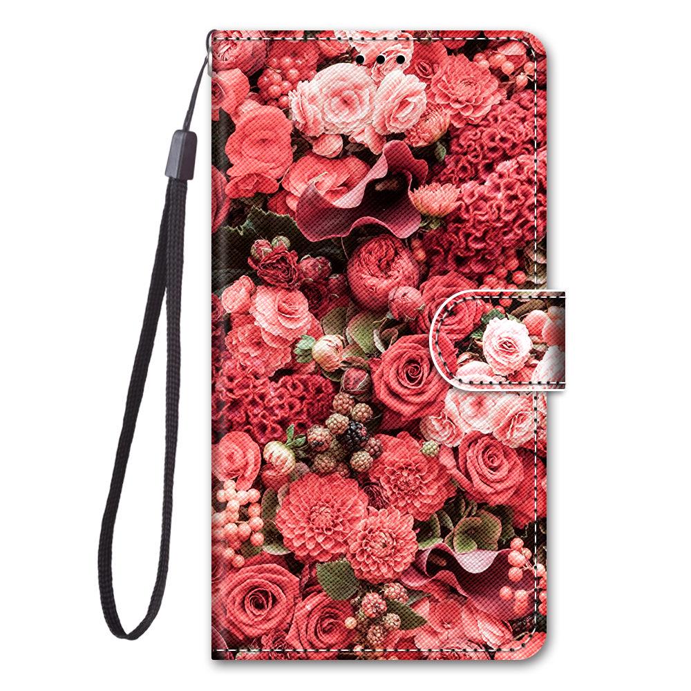Кожаный чехол-книжка с рисунком для Xiaomi Poco C40 M5S Redmi 9 9A 9C 9T, кошелек с рисунком льва, кошки, бабочки, держатель для карт, подставка, обложка-книга