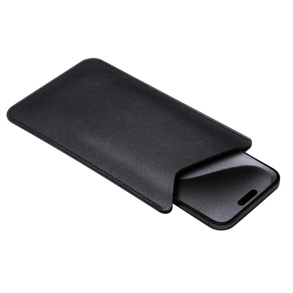 Vertical Mobile Phone Bag Leather Case Mobile Phone Pouch Phone Protective Pouch Universal