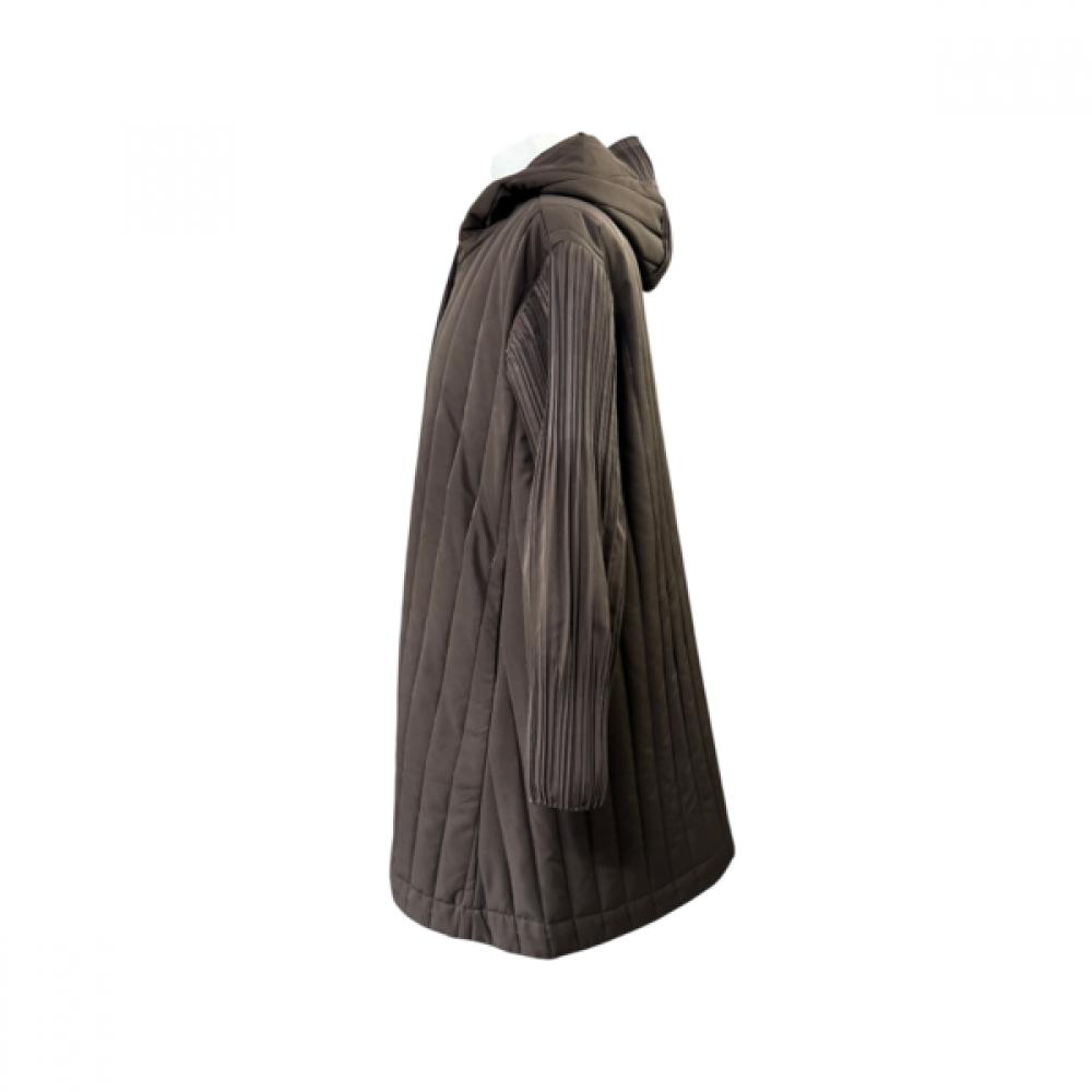 High Frequency Padding Hood Long Coat Lswco011