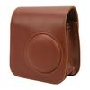 Protective Portable Camera Case PU Leather Camera Bag with Adjustable Shoulder Strap for Fujifilm Instax Mini 7+