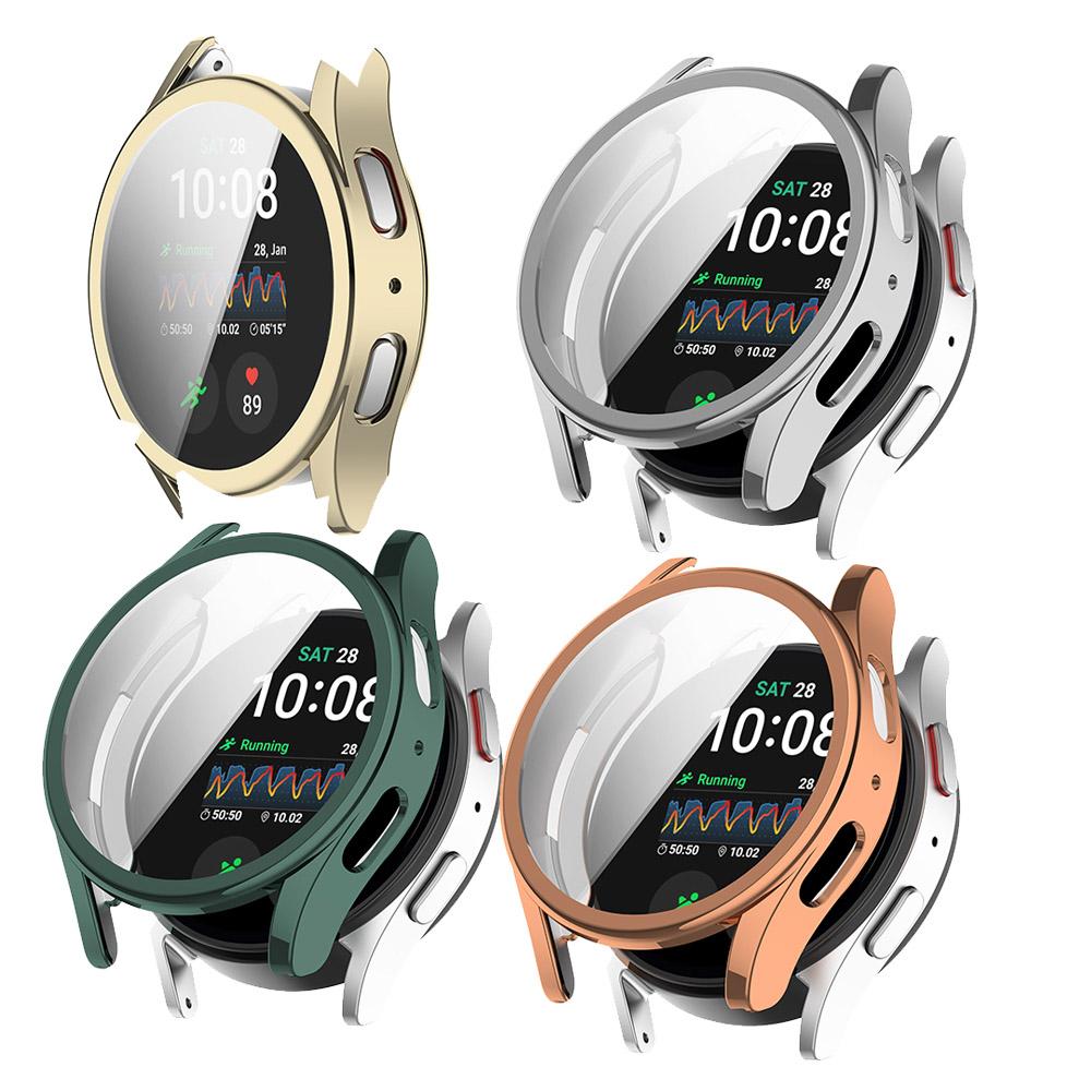 Full Protective Case Cover Shell For Samsung Galaxy Watch 7 40mm 44mm SmartWatch Accessories Frame Cases TPU Screen Protective