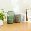 Desktop Data Cable Storage Box Dustproof With Cover Mobile Phone Charger Box Transparent Cable Wire Container Box In Office Home