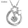 Женское ожерелье Lindon, кулон из медного сплава, циркон, модный подарок