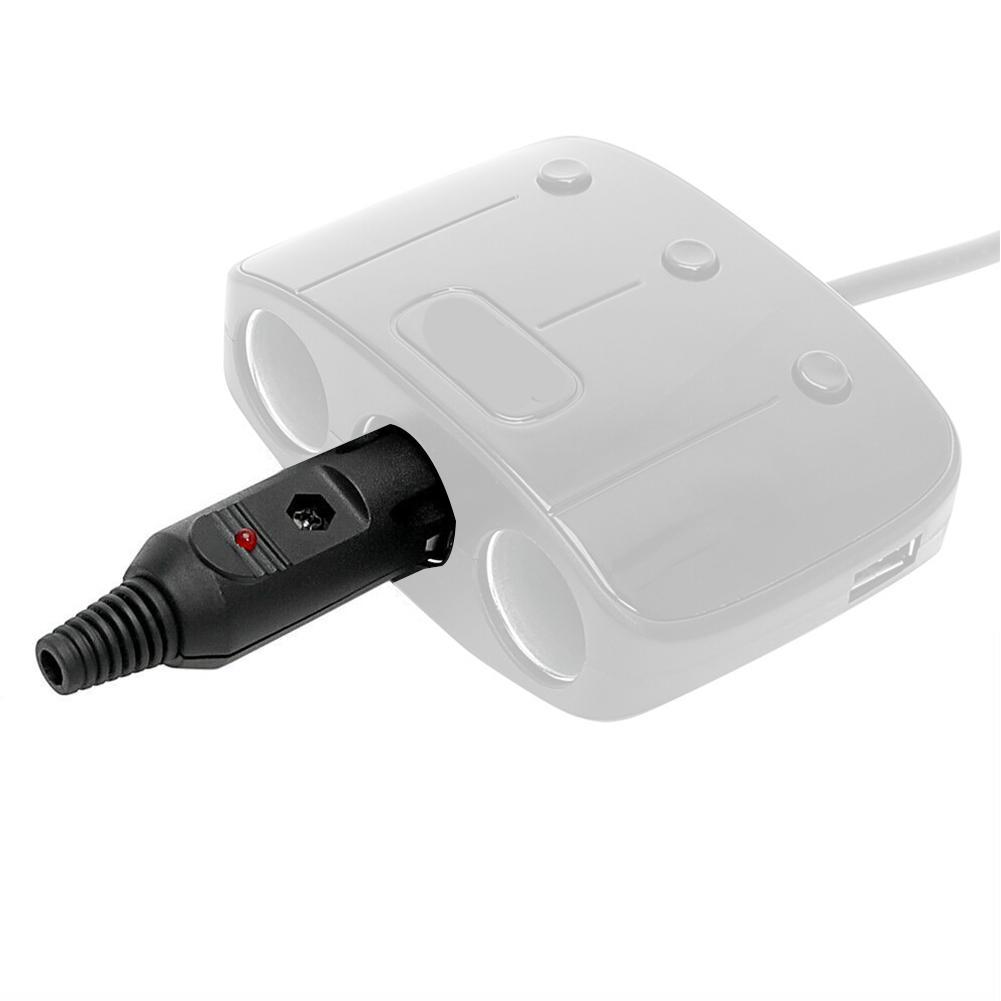 Автомобильный прикуриватель Светодиодная розетка Штекер Разъем Адаптер 12В-24В Светодиодный подсвечиваемый адаптер для автодома, лодок, грузовиков, аксессуары