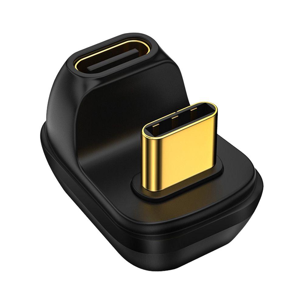 Mini 100W Fast Charging Data Transmission USB C to Type C USB 4.0 U-Shape 40Gbps Adapter