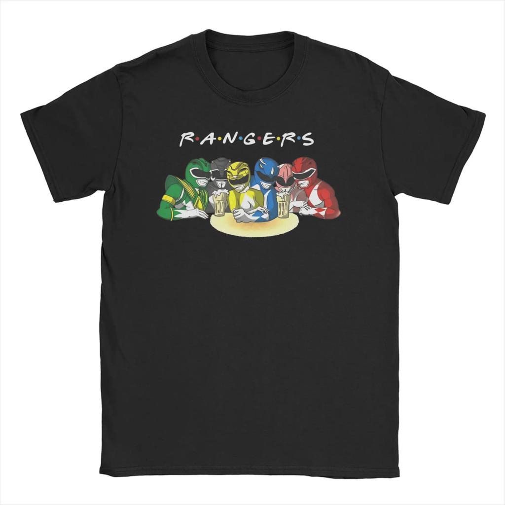 Red Tyrano Power Rangers Unisex Unisexs T Shirts Humorous Tee Shirt Short Sleeve Crew Neck TShirts 100 Cotton Gift Idea Clothes