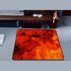 Mouse Pad, Smooth for FPS, Random Texture Fine Surface Jacquard Mouse Pad, Large Size with Locked Edges, Computer Desk Mat, Lantern, 480*400*5mm
