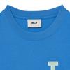 MLB Los Angeles Dodgers Logo Print Loose Fit Crew Neck Short Sleeve T-Shirt Unisex Tops Blue 3ATSB0333-07BLS