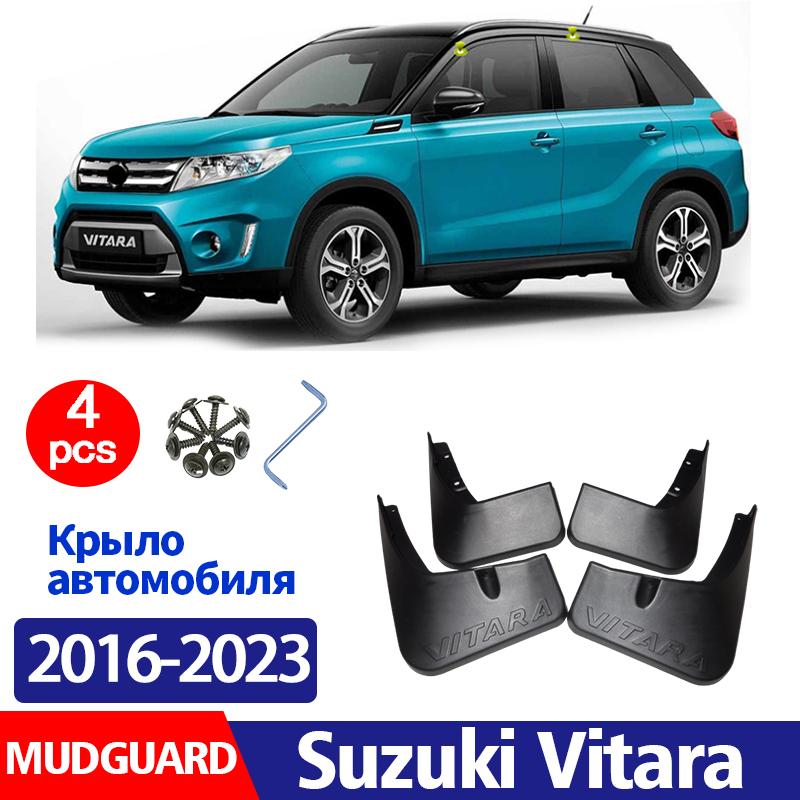 Для Suzuki Vitara 2016-крыло, брызговики, брызговики, автомобильные аксессуары, автомобильный стиль, передняя и задняя часть, 4 шт.