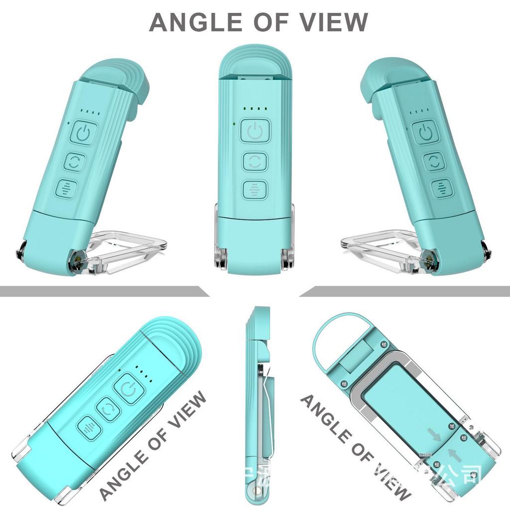 USB Rechargeable LED Book Light: Portable, Eye-Friendly Clip-On for Night Reading