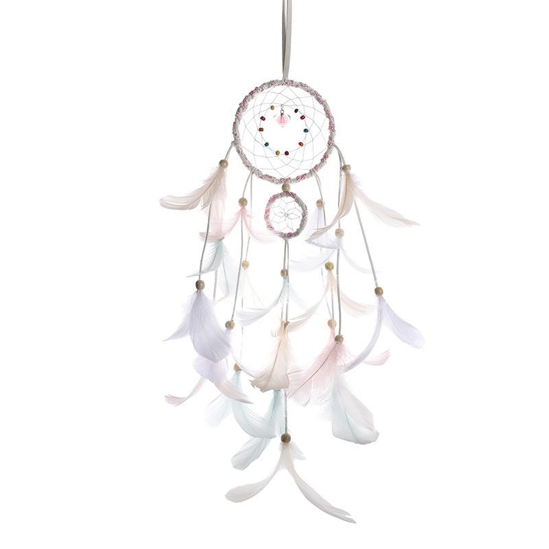 Серия Dreamcatcher Маленькие колокольчики в виде ловца снов Украшение в виде воздушного шара Подвесное настенное украшение для комнаты Украшение
