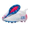 111 student football shoes men's and women's high-top spikes AG broken nails TF youth training competition sports shoes