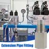 Extension Pipe Fitting Stainless Steel Tube Adapter Leak-Proof High-Temp Length 2.3 Inch Thread Size M181.5 Thread Pipe Fitting