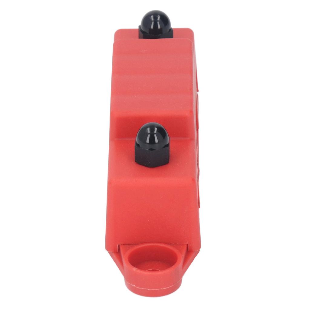 4 шпильки M8 Шина Сверхмощный Модуль Блок Распределения Питания Шинопровод Коробка для Автодома Яхты 48 В постоянного тока 250 А Красный