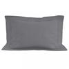 57 Thread Count Cotton Pillowcase 50x70 Cm UNI Grey, by Soleil D'ocre