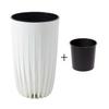 Donica Stripped Wysoka Eco Recykling