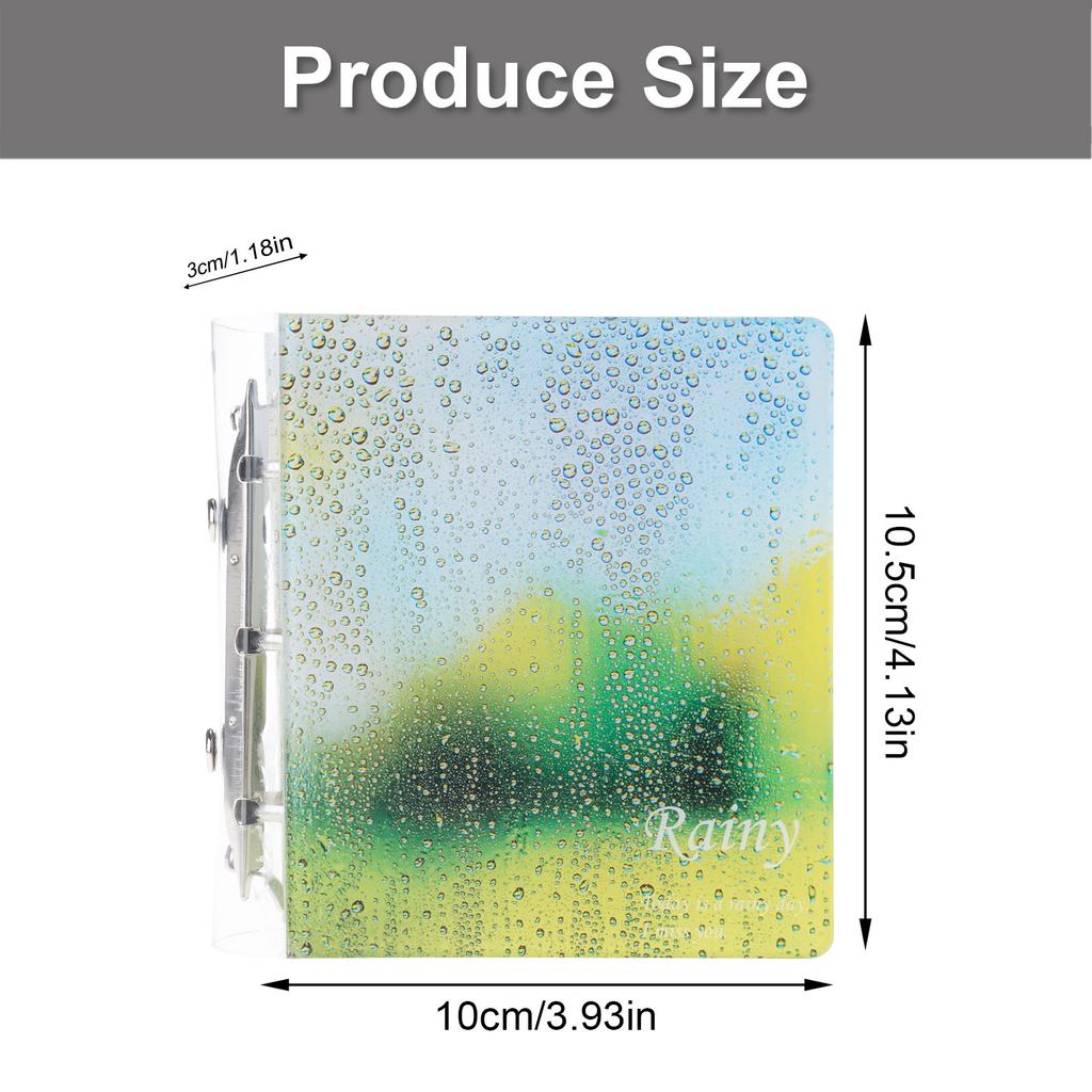 3Inch Fan Merchandise Organizer Album Small Card Organize Book with Adjustable Pages for Home Display or Travel