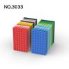 20 шт. Детали MOC Кирпичики 3033 Пластина 6 x 10 Совместимые Строительные Блоки Частицы DIY Сборка Детская Головоломка Развивающая Игрушка День Рождени Подарок на День Рождения