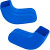 Blue Factory Bumper Tow Hook Covers Fit For Jeep Wrangler JK JL & Gladiator JT 2007- Front Bumper, Add Cushioned Grip To Tow Strap Recovery, Protect